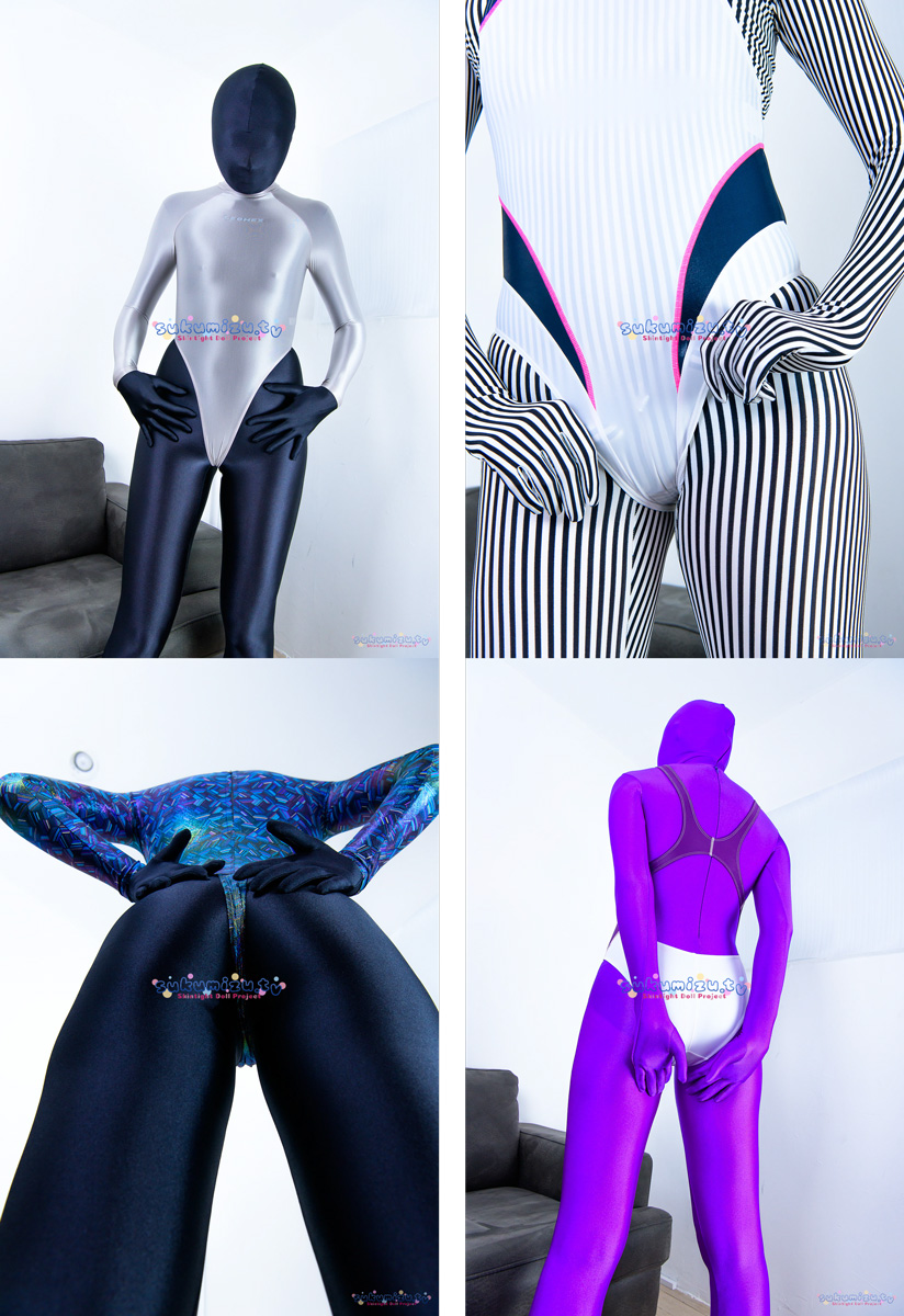 週刊ぴたフェチ#1297 SkinSuit Doll Quartz Template VIIのサンプル画像1