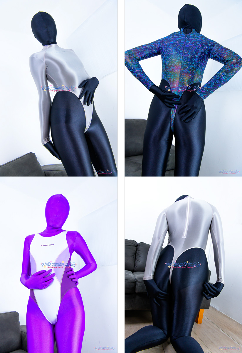 週刊ぴたフェチ#1297 SkinSuit Doll Quartz Template VIIのサンプル画像2
